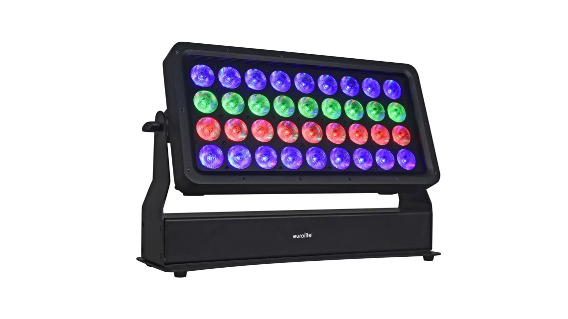 Eurolite Set 4x Multiflood Pro IP RGBW Wash MK2 + Case