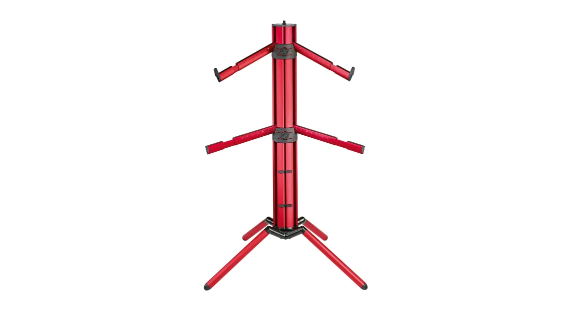 K&M 18860 Keyboardständer Spider Pro rot