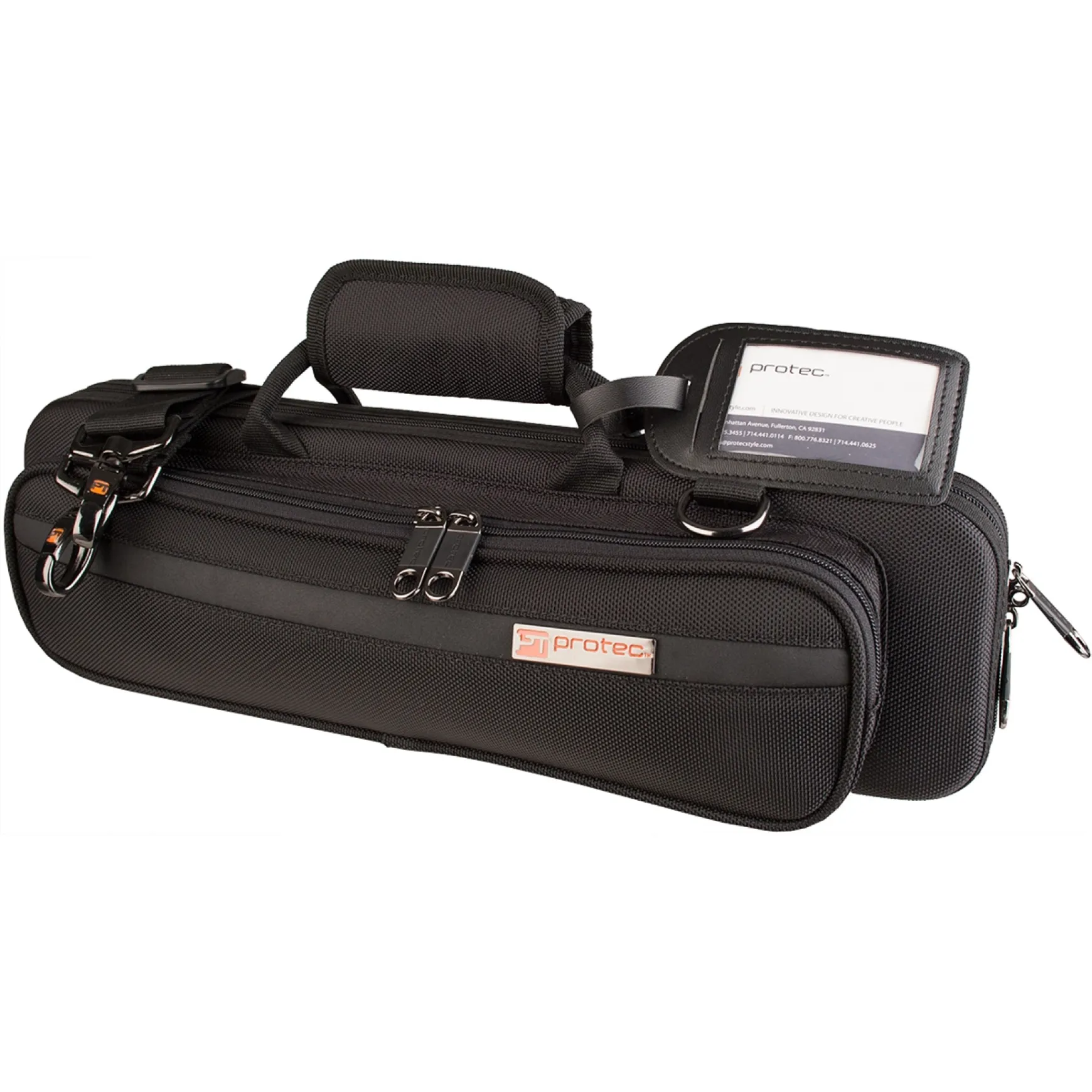 Protec Slimline Pro Pac Querflötentasche schwarz