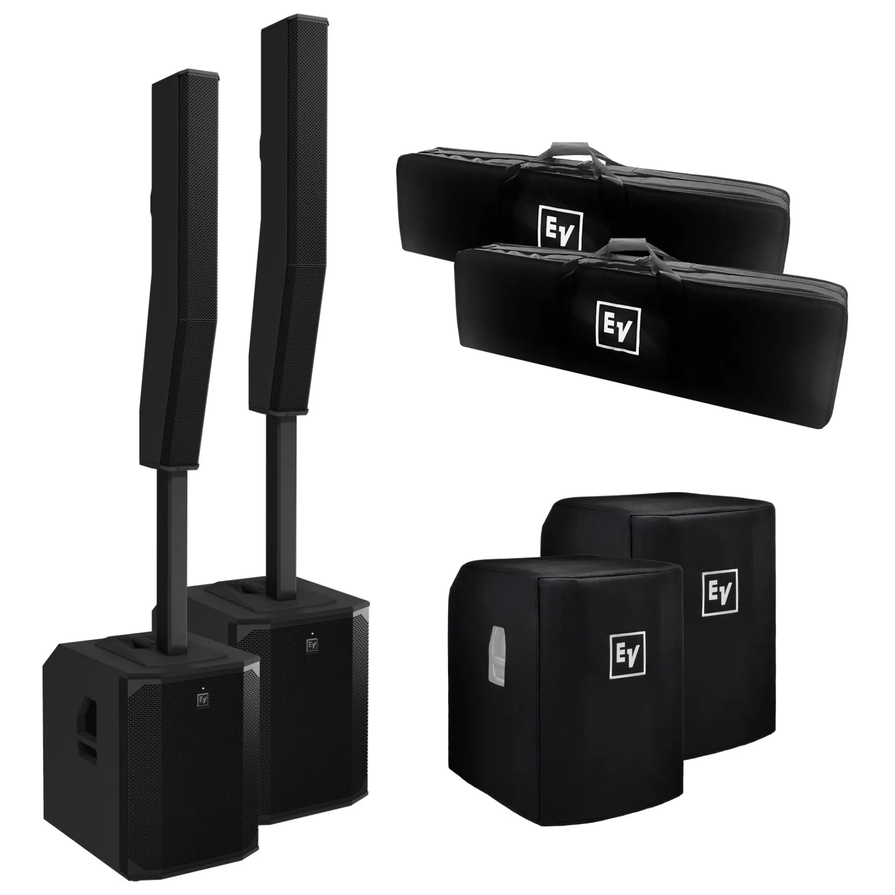 EV Evolve 70 Stereo Bundle Set schwarz