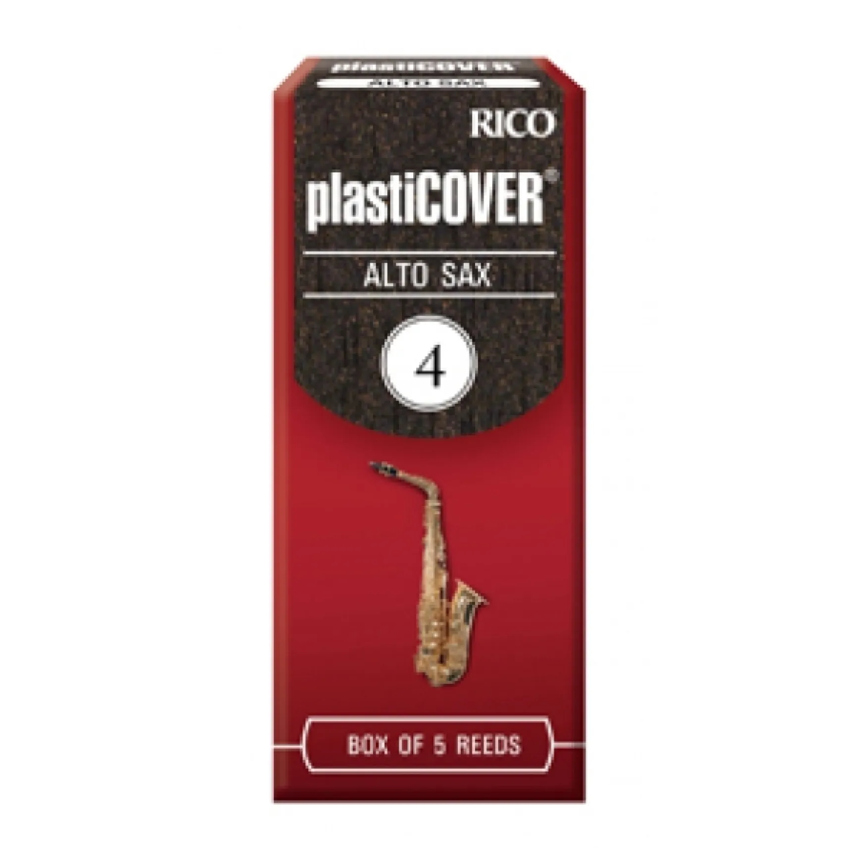 Rico Plasticover Alt-Saxophon 4 5er Box RRP05ASX400
