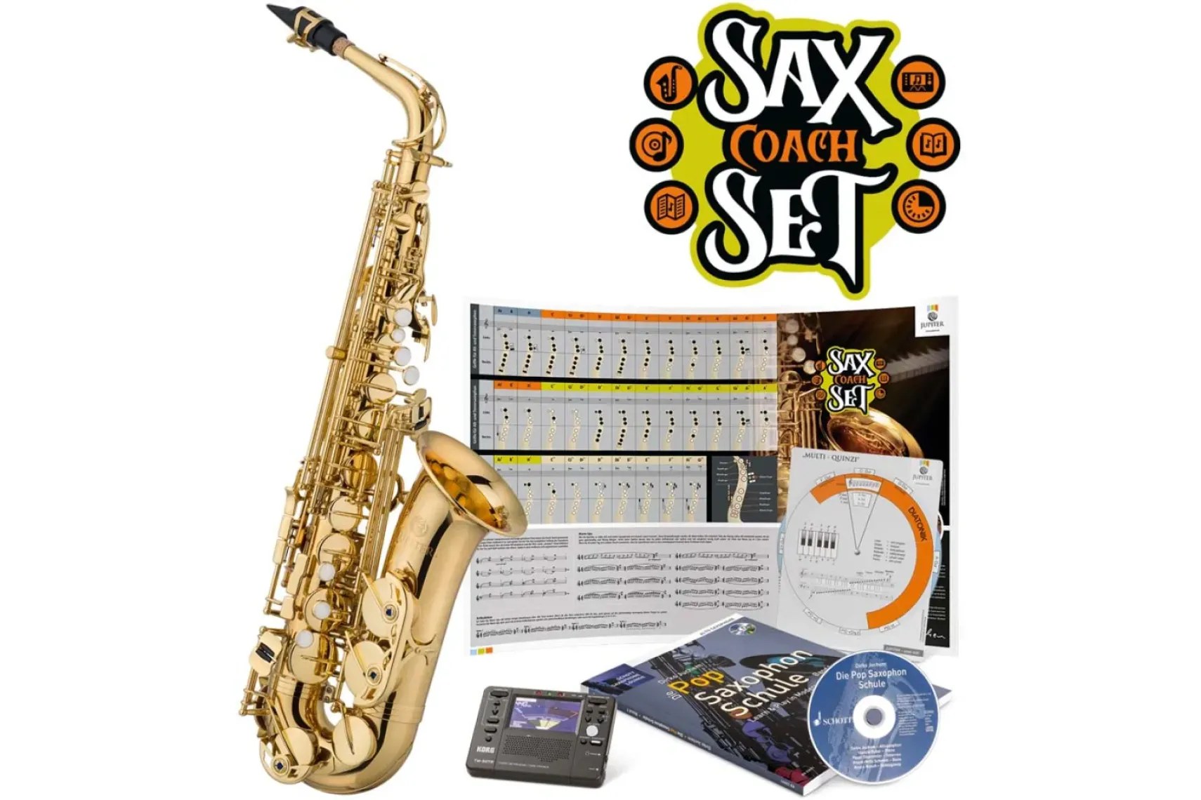 Jupiter JAS700Q Sax Coach Set B-Ware