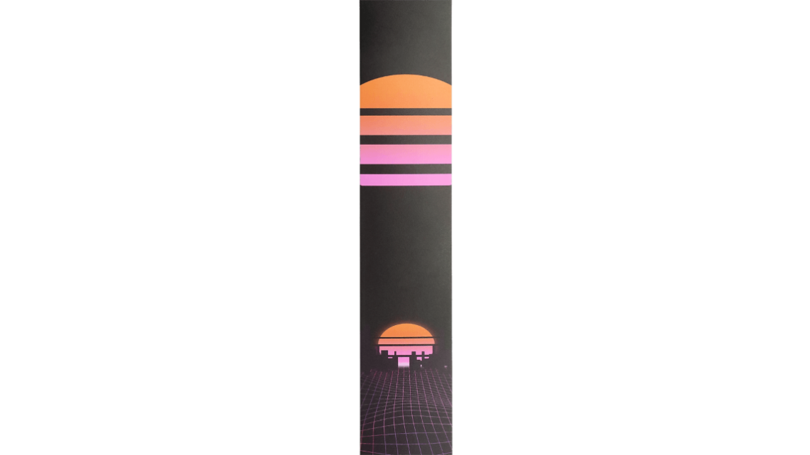 Daddario 25RUN81 Ledergitarrengurt Outrun Power Grid