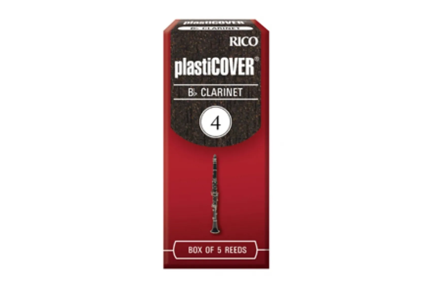Rico Plasticover Bb-Klarinette 4 5er Box RRP05BCL400