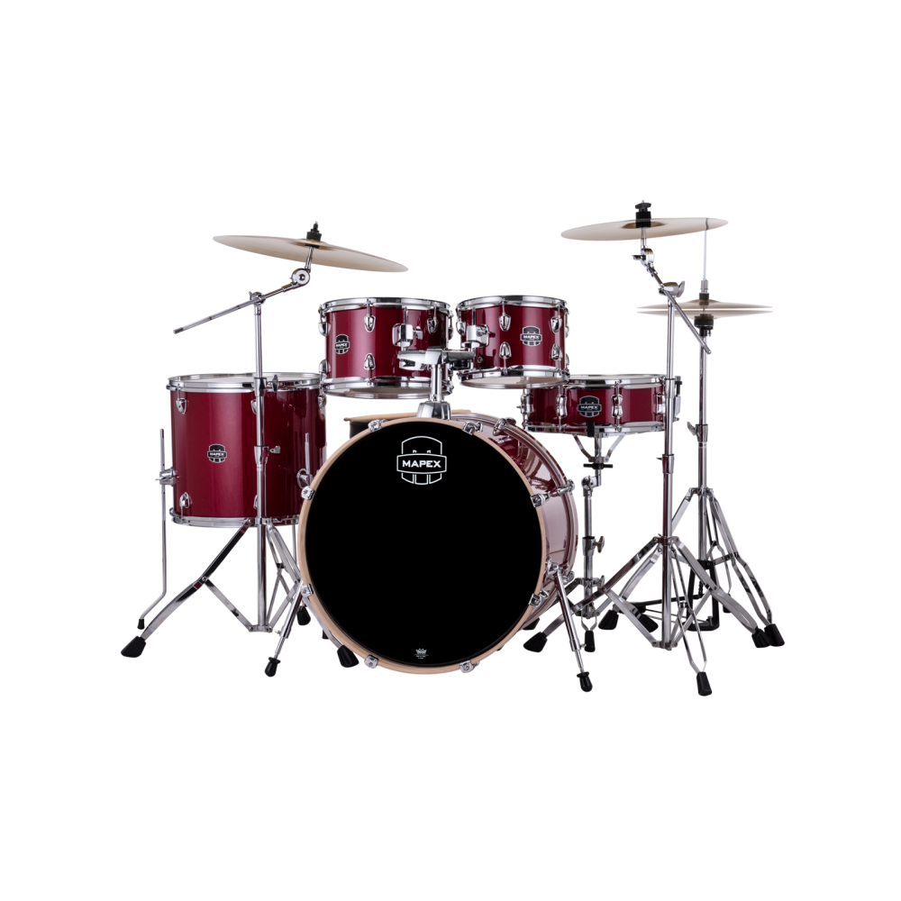 Mapex Venus Stage Drumset Crimson Red Sparkle VM