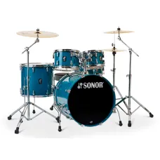 Sonor AQ1 Stage Set Caribbean Blue CB inkl. gratis Hocker