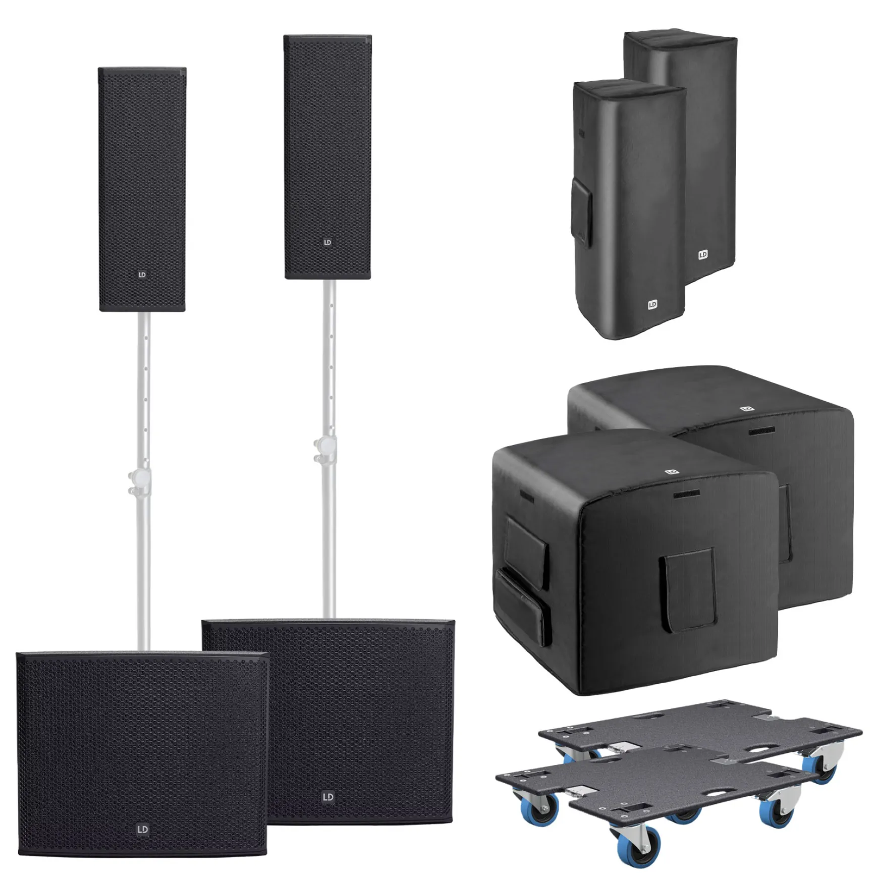 LD Systems Stinger G3 Gala Bundle Set Aktiv