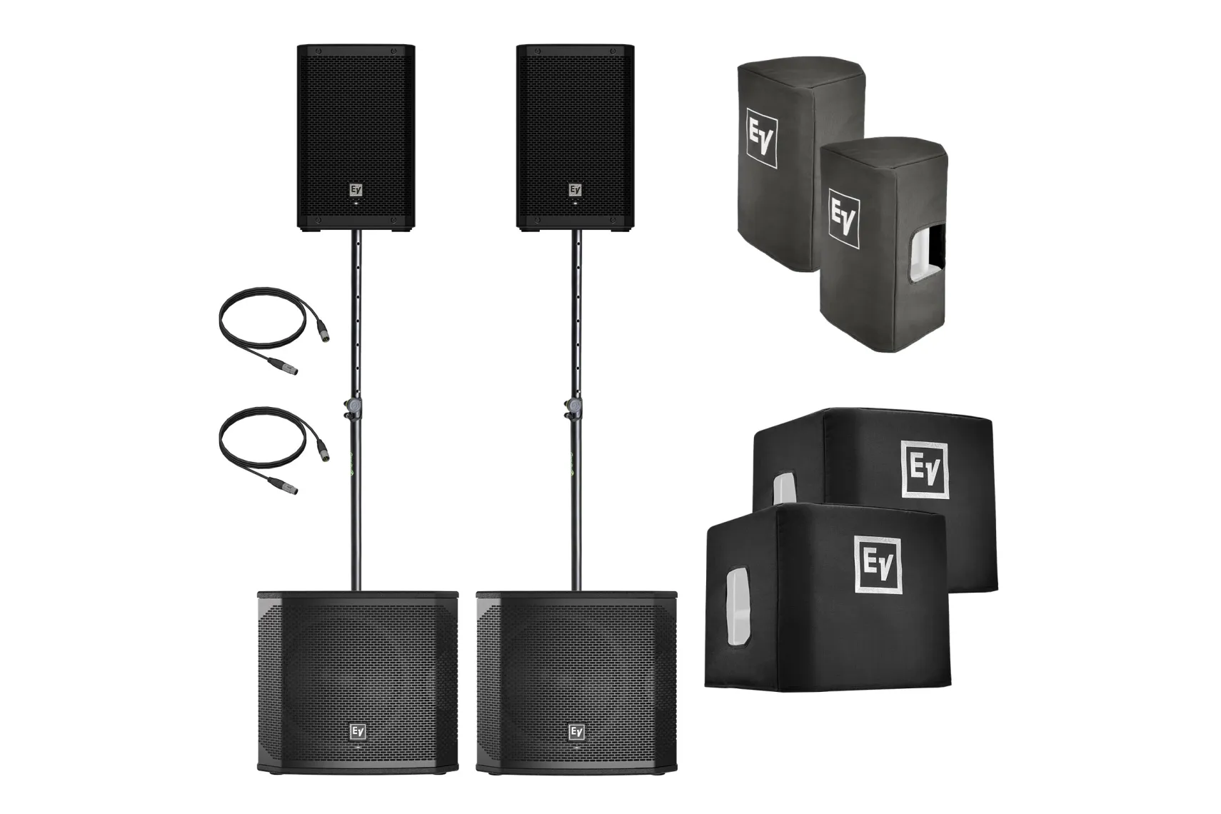 EV ZLX 812 Smart XL Bluetooth Bundle Set mit Taschen