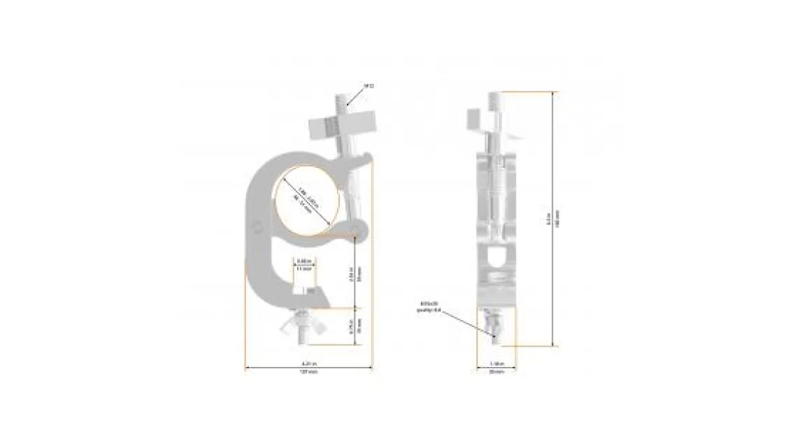 Global Truss 5030-B Selflock Hook