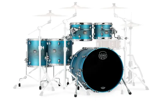 Mapex Saturn Evolution Exotic Maple Azure Burst
