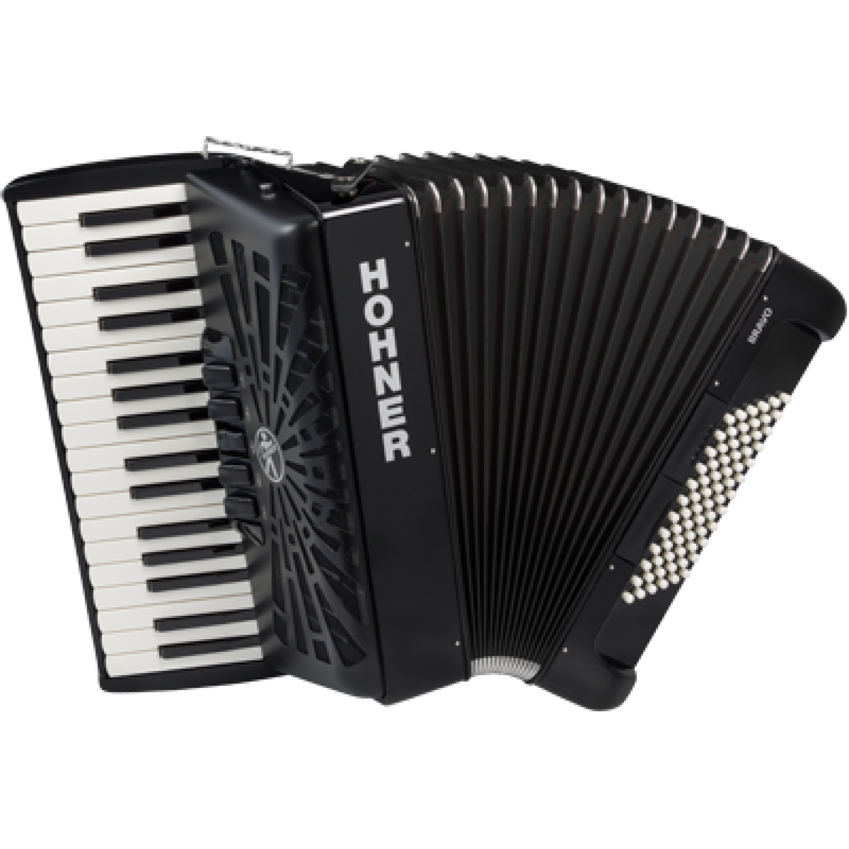 Hohner Akkordeon Bravo III 72 schwarz Silent Key