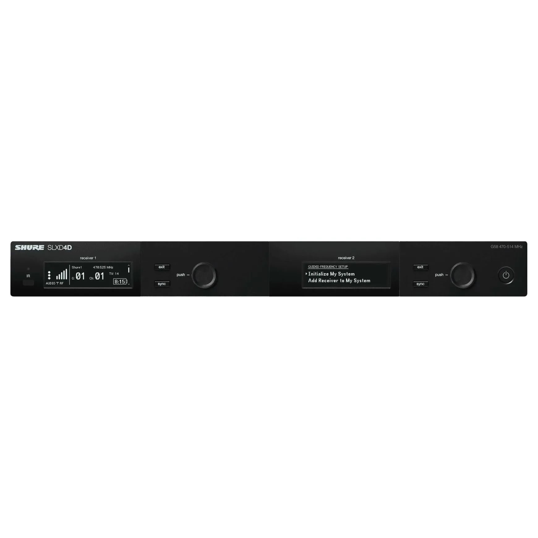Shure SLXD4DE S50