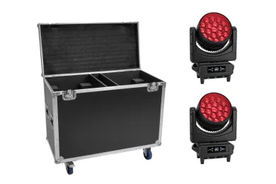 Eurolite Set 2x LED IP TMH-H760 inkl. Case