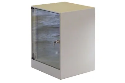 Gäng Studiorack Standard 12HE, Glastüre, Tiefe 550 mm