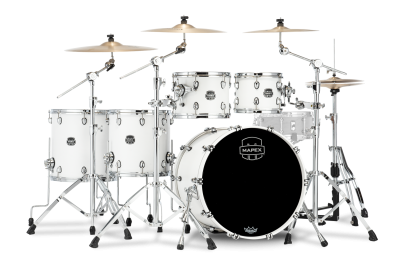 Mapex Saturn Studioease Shellset Satin White RM
