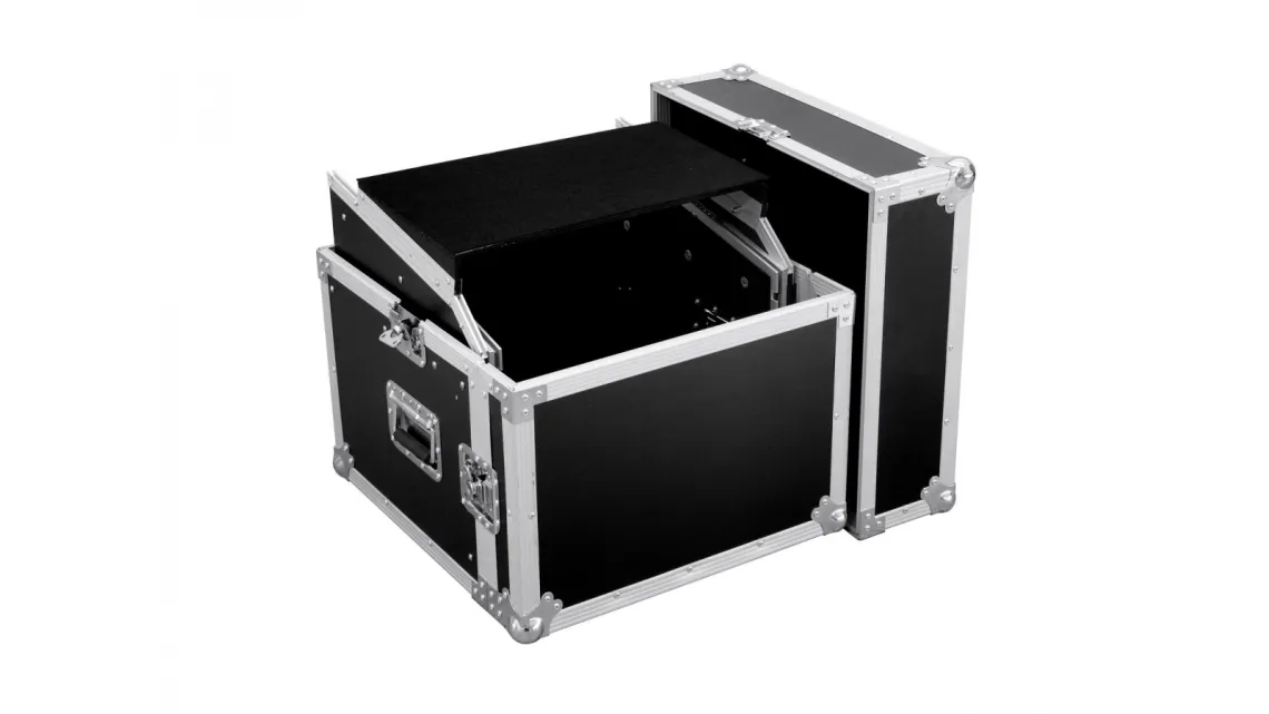 Roadinger Spezial-Kombi-Case LS5 Laptop-Rack, 6HE