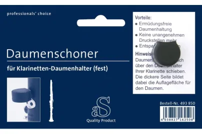Daumenschoner für Klarinette