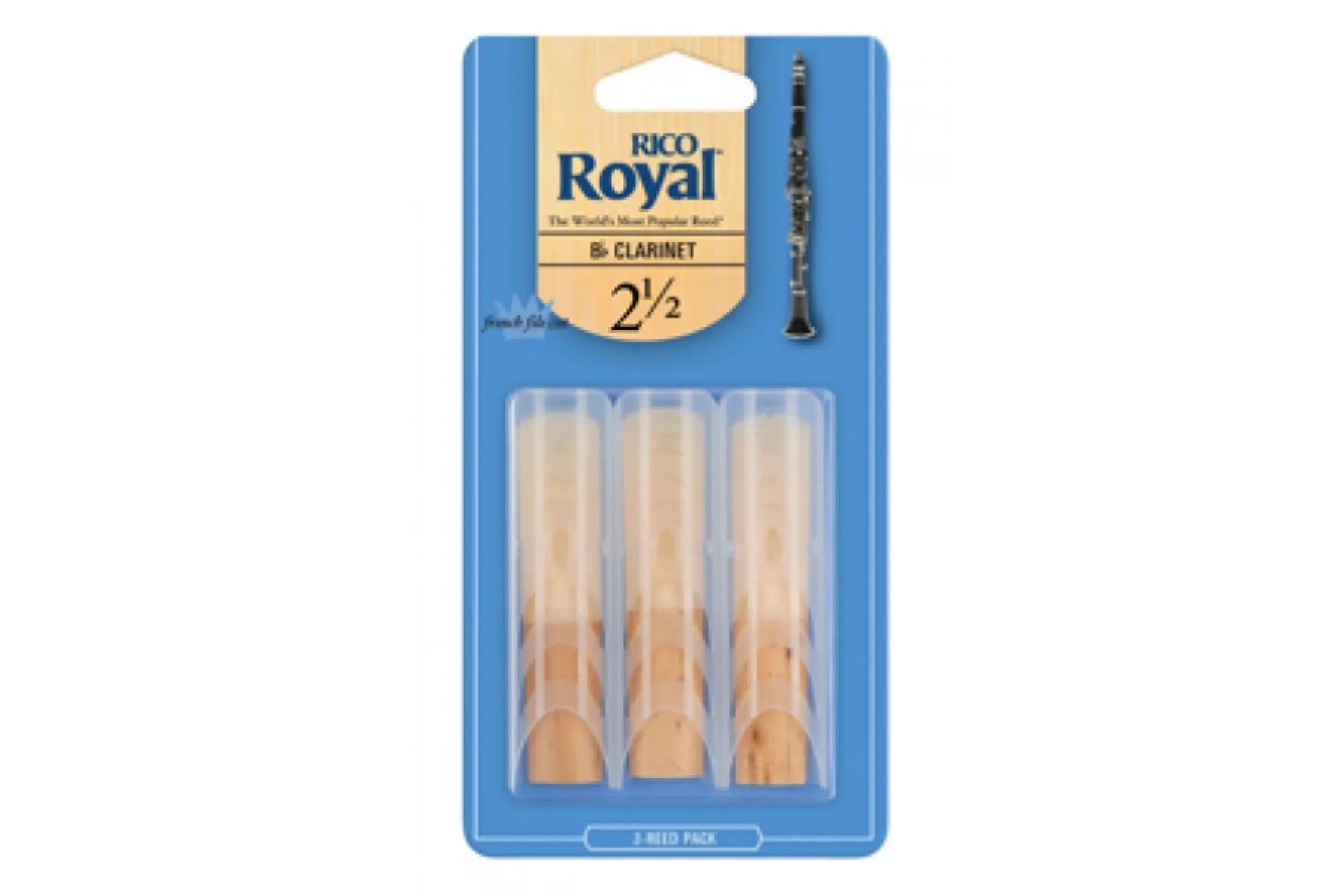 Rico Royal Bb-Klarinette 2.5 3er Box RCB0325