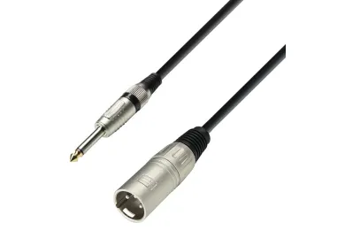 Adam Hall 3star Kabel XLR Male x Klinke Ts 1m