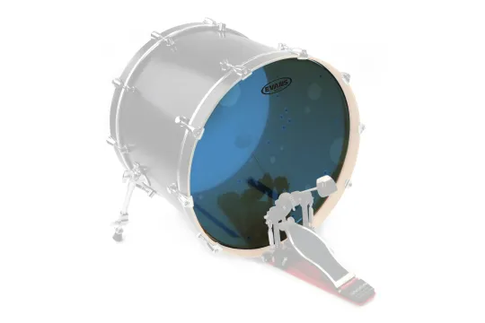 Evans Hydraulic 22" Drum Head Blue