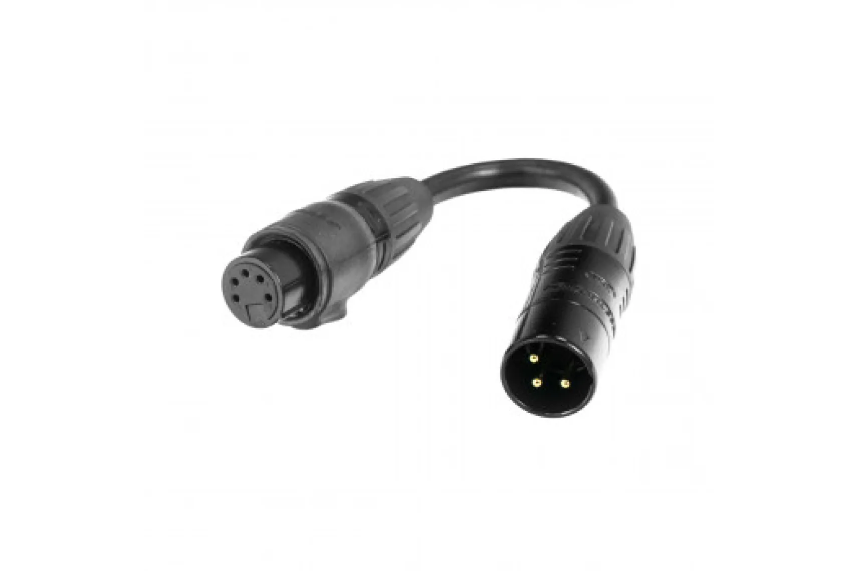 ADJ DMX 3pin M to 5pin FM IP65