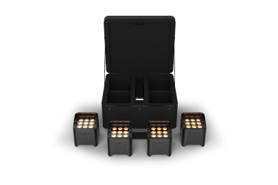 Chauvet DJ Freedom PAR Q9 X4 Bundle Set
