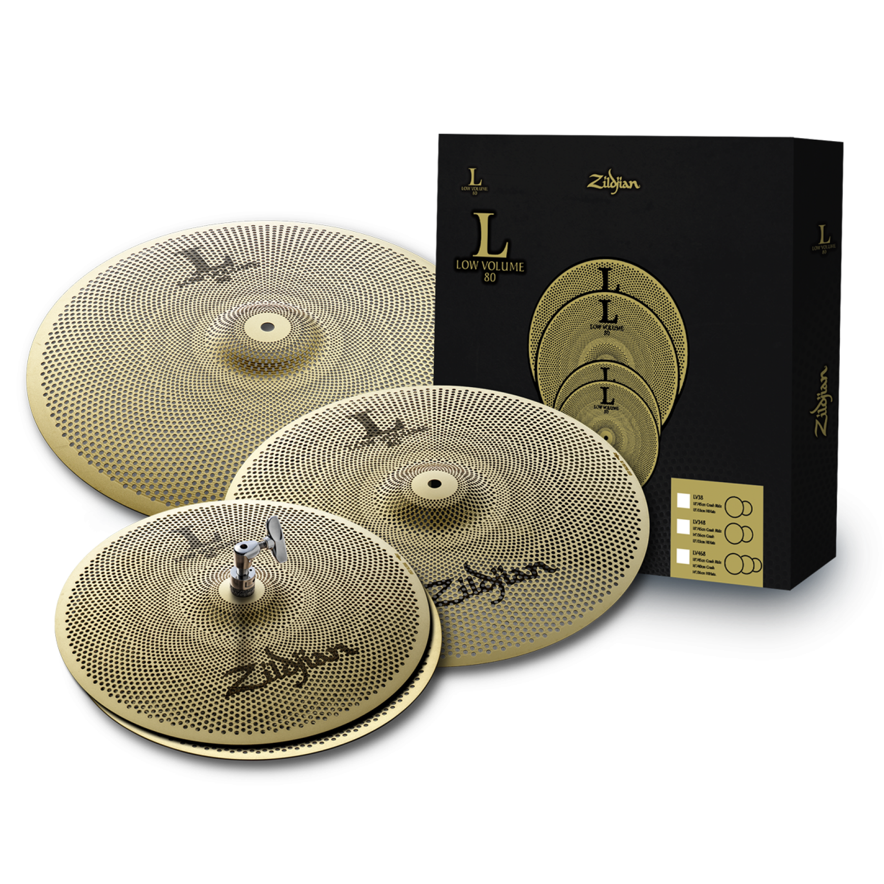 Zildjian L80 Low Volume 468 Box Set