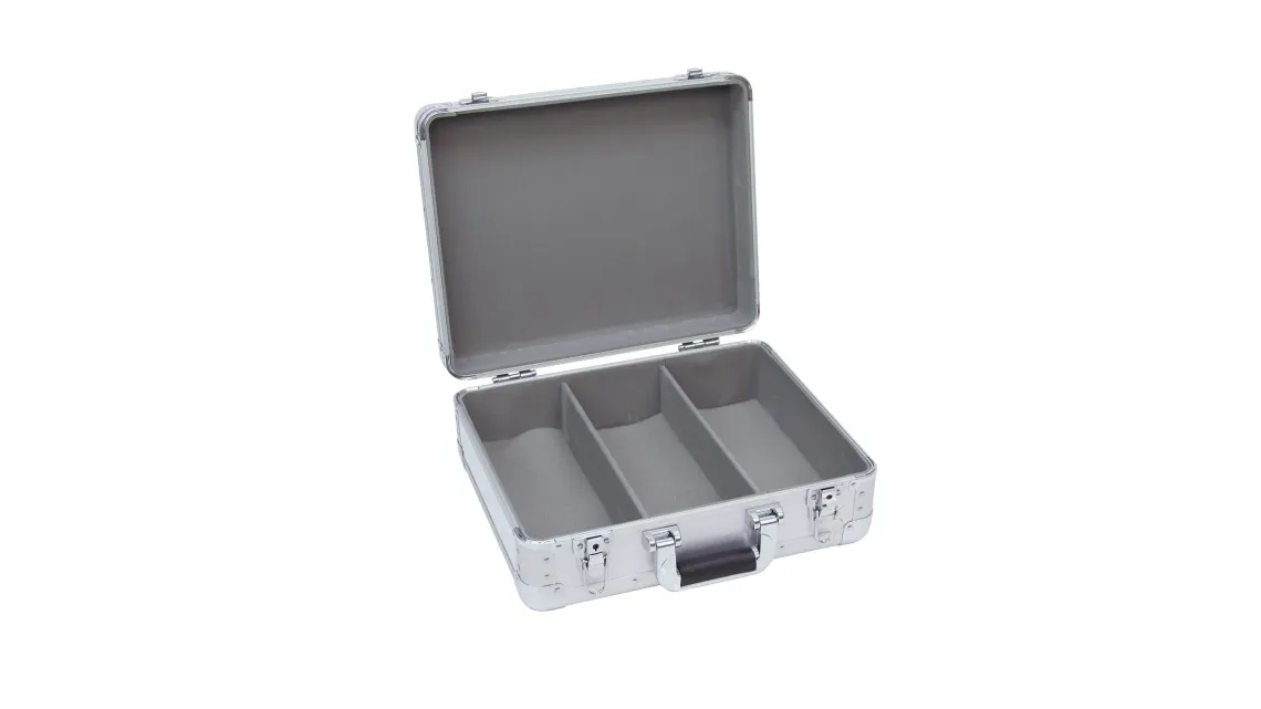 Roadinger CD-Case ALU Digital-Booking abgerundet sil