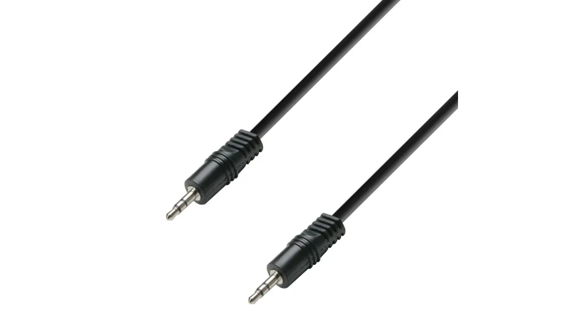 Adam Hall 1,5 m Audiokabel 3,5 mm Klinke