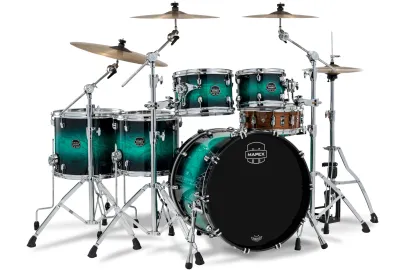 Mapex Saturn VI Stage+ Shellset Marine Teal Burst