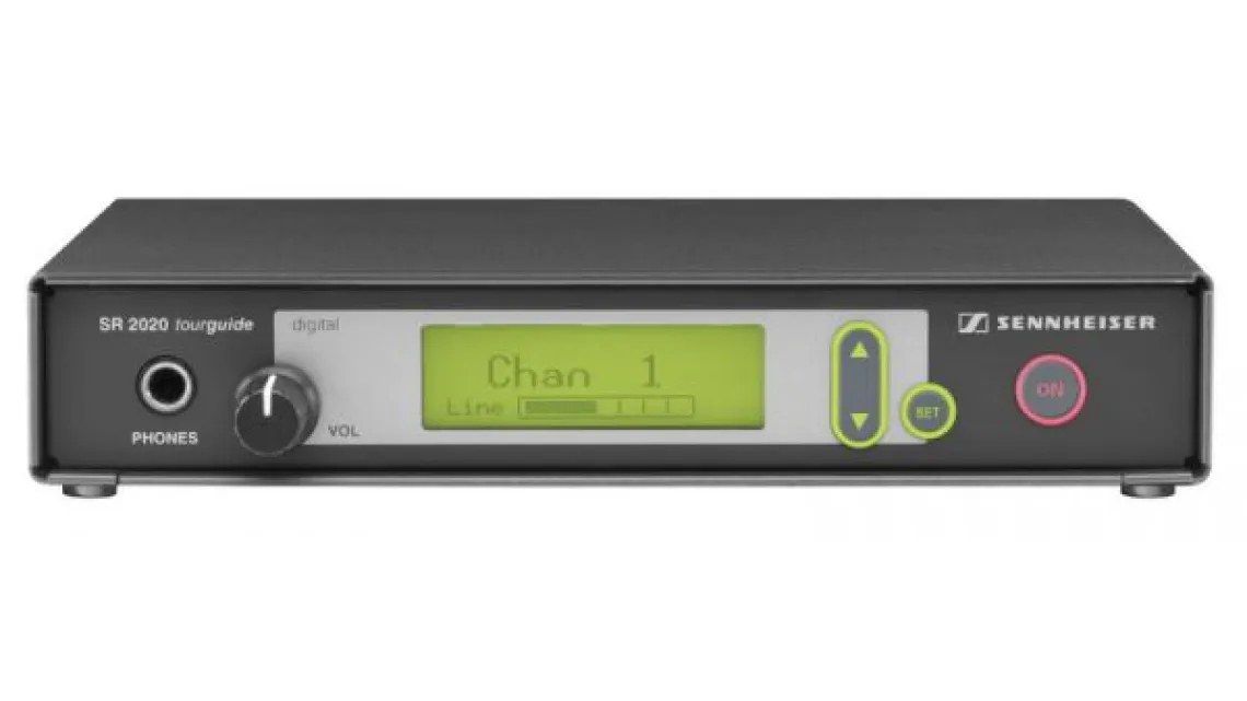 Sennheiser SR 2020-D 6-Kanal TourGuide Racksender