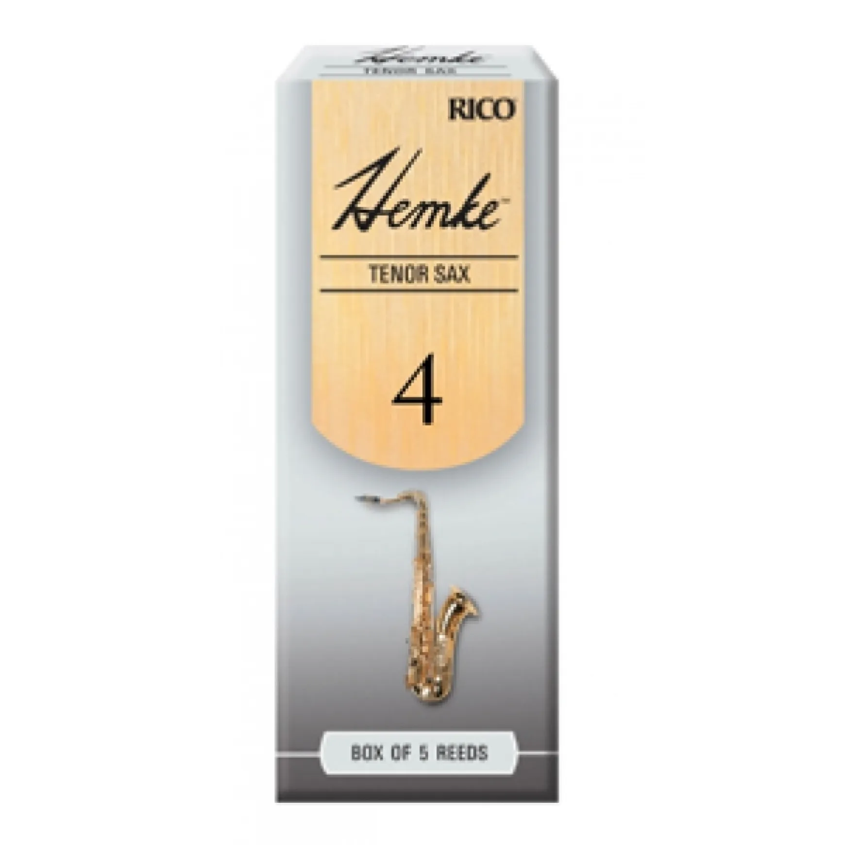 Rico Hemke Tenor-Saxophon 4 5er Box RHKP5TSX400