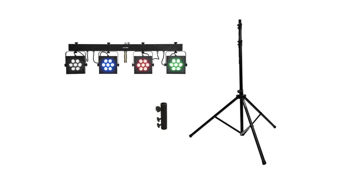 Eurolite Set LED KLS-3002 + M-4 Boxenhochständer
