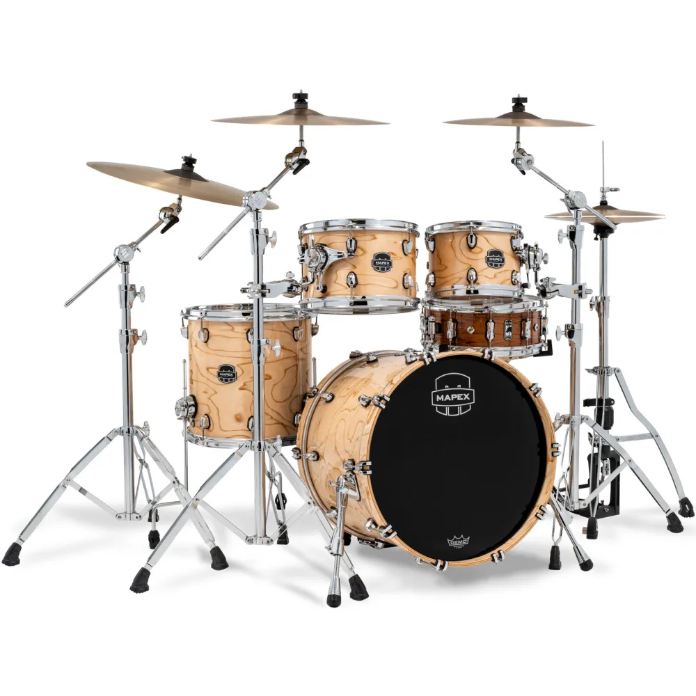Mapex Saturn VI Fusion Shellset Exotic Natural Burl