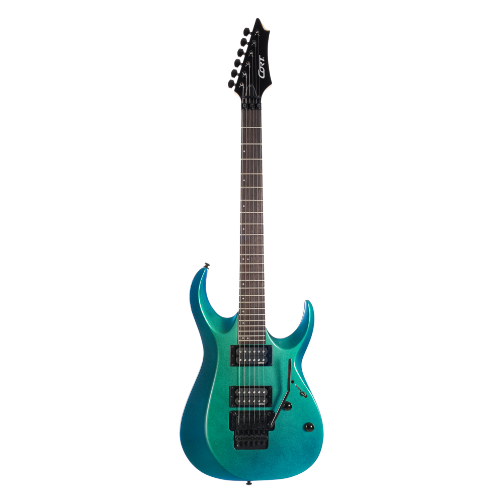 CORT X-300 E-Gitarre Flip Blue