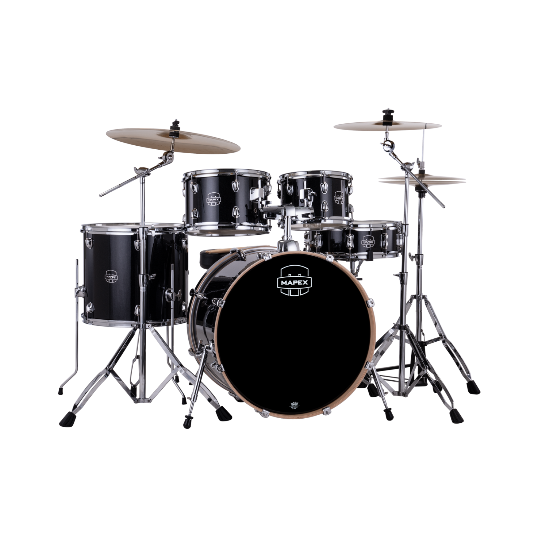 Mapex Venus Stage Drumset Black Galaxy Sparkle VH