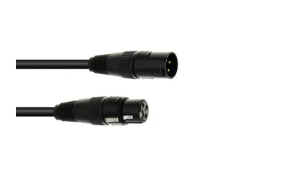 Eurolite DMX Kabel XLR 3pol 10m sw