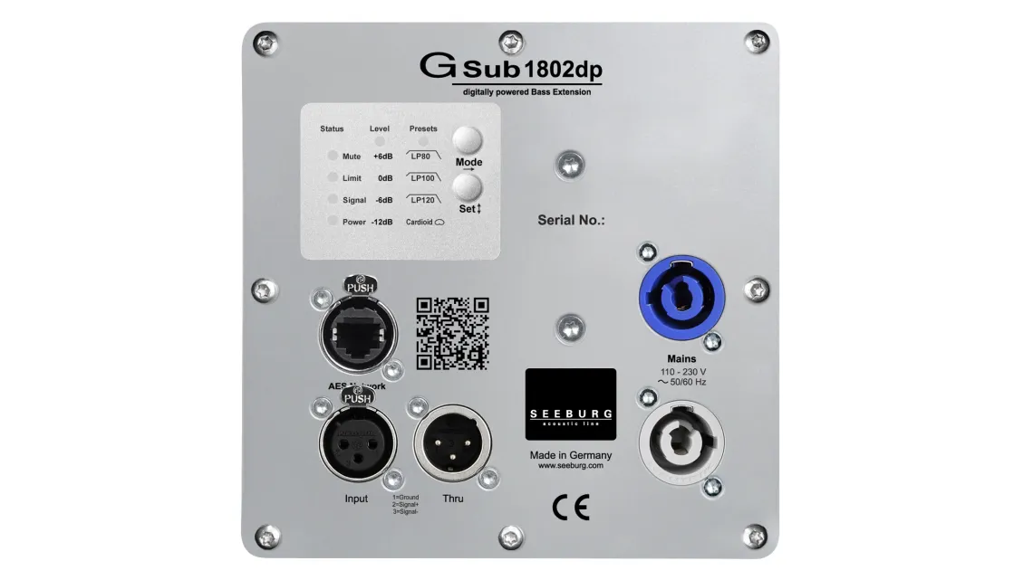 Seeburg Acoustic Line G Sub 1802dp