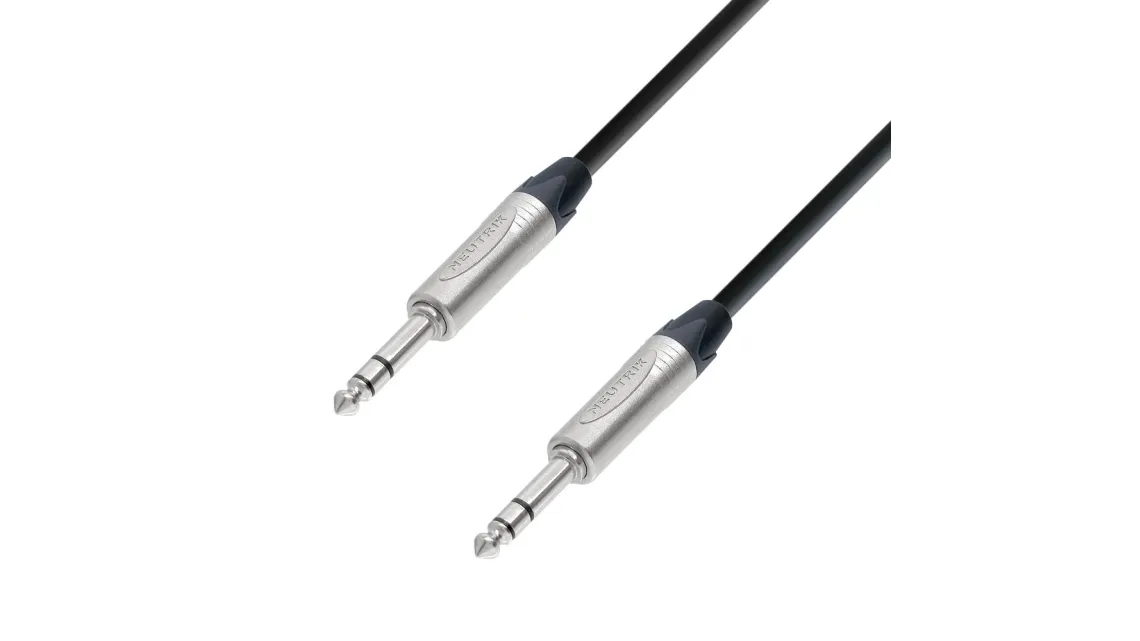 Adam Hall 5m st.Kl/st.Kl 6,3mm Lucas Verbinder