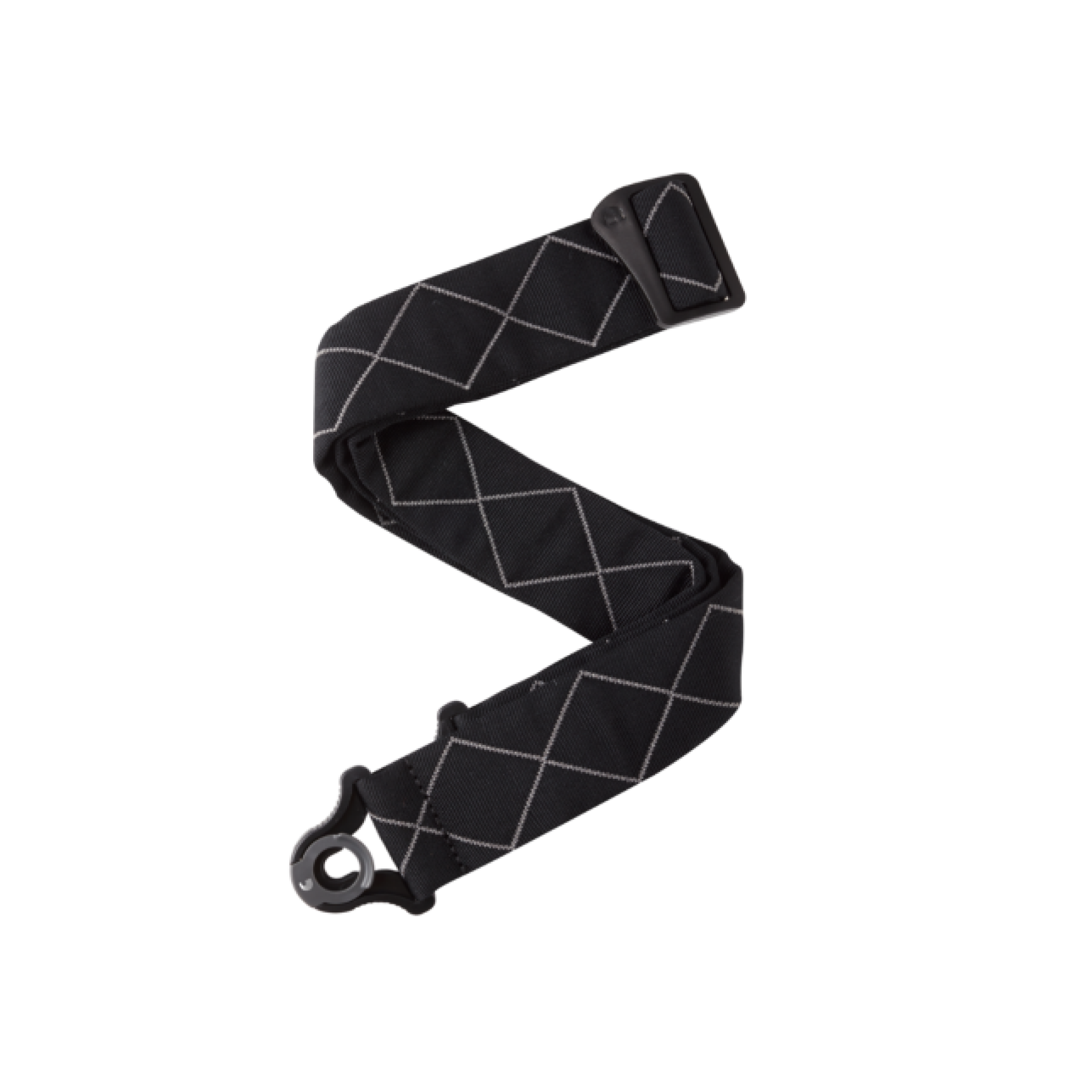 Daddario 50BAL02 Auto Lock Gitarrengurt Diamond Black