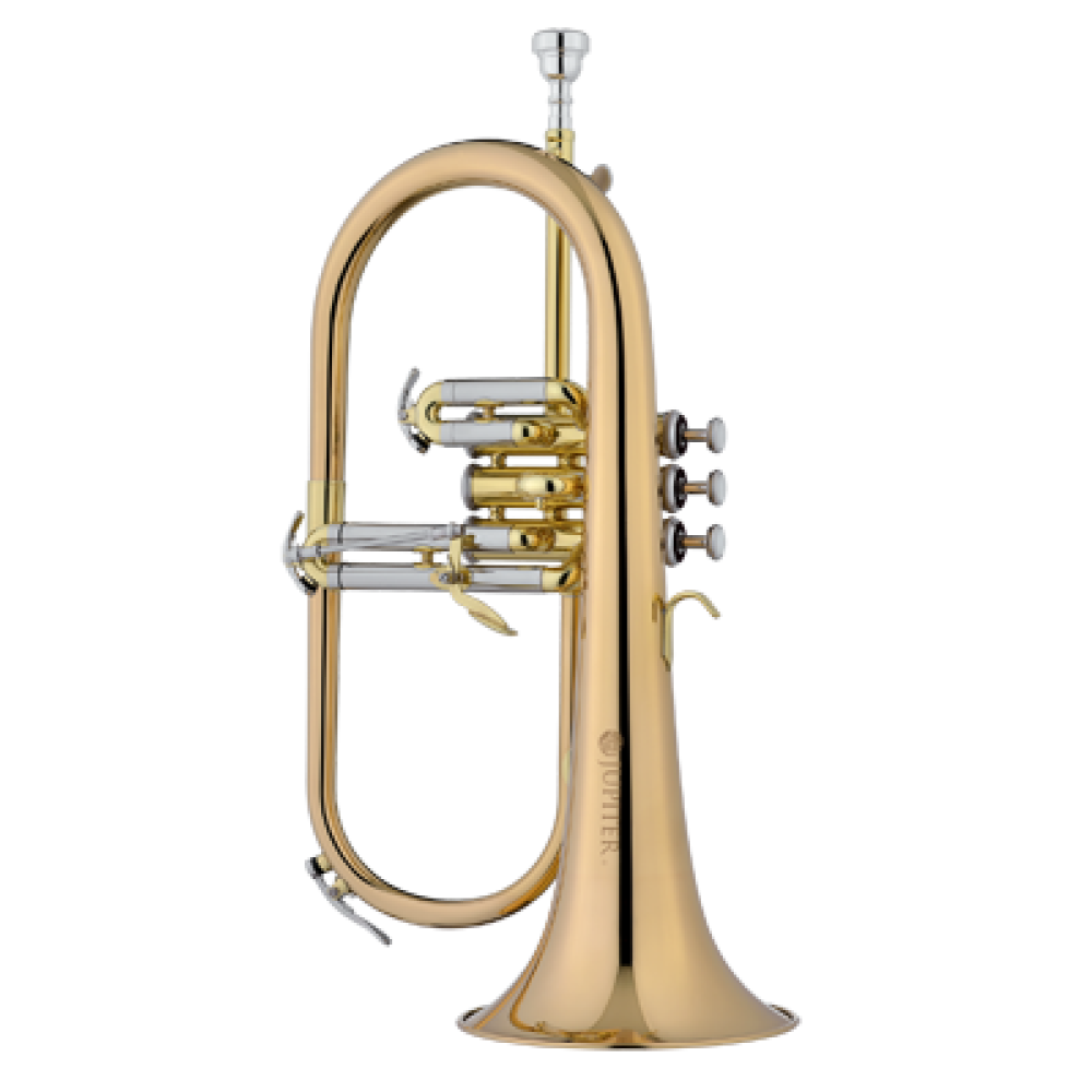 Jupiter JFH1100RQ Bb Flügelhorn Goldmessing lackiert