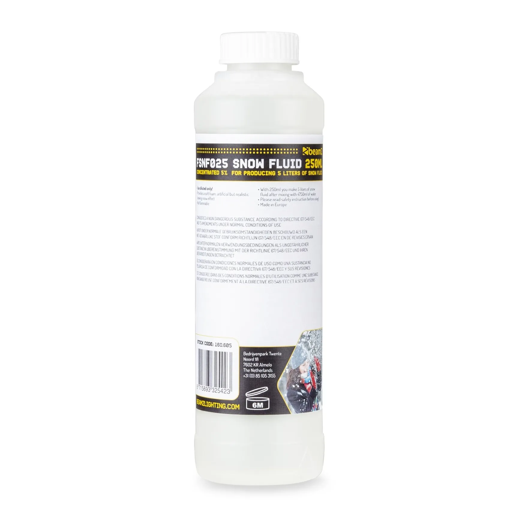 beamZ FSNF025 Schneefluid Konzentrat 5%