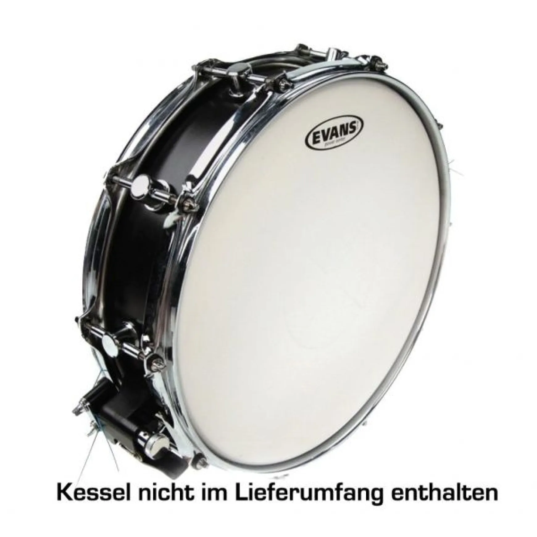 Evans 12" G1 Powercenter Snare -Down
