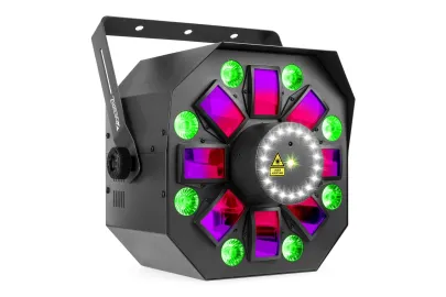 beamZ MultiBox LED-Effekt mit Laser und Stroboskop