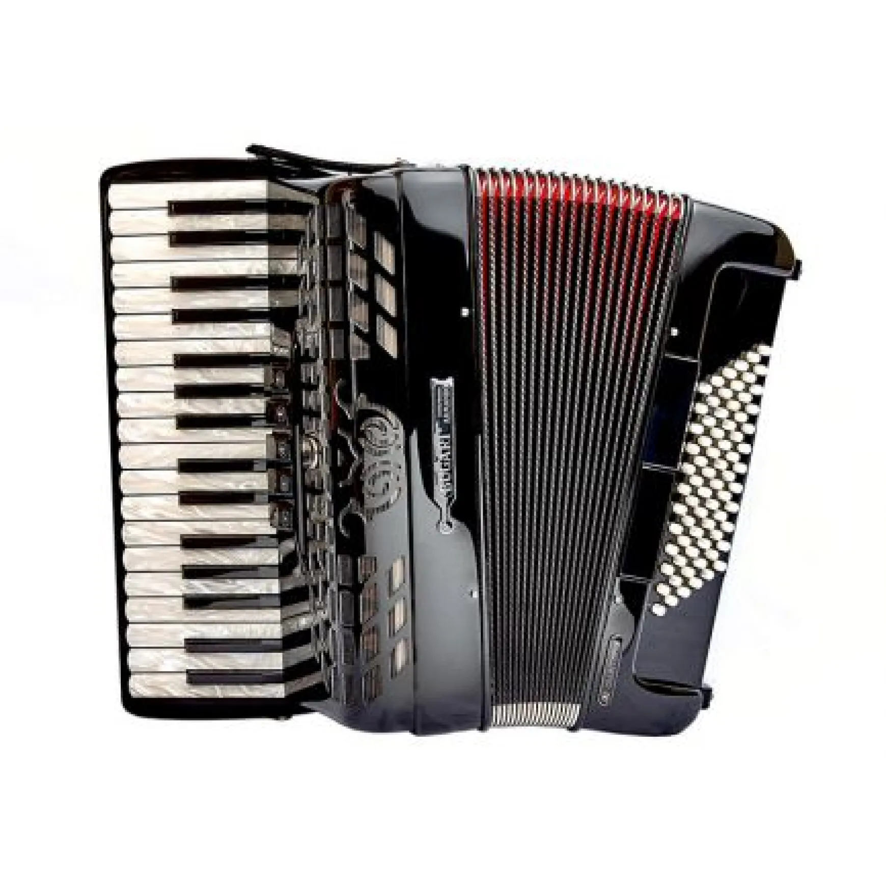 Bugari Akkordeon "Championfisa" 115 CH schwarz