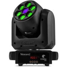 beamZ COBRA 160 Spot 100W Moving Head mit  6x 10W B-EYE