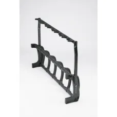K&M 17515 5-fach Gitarrenständer schwarz