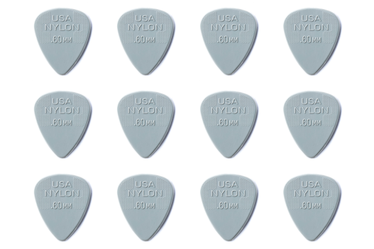 Dunlop Nylon Standard 0,60 mm - 12er Pack