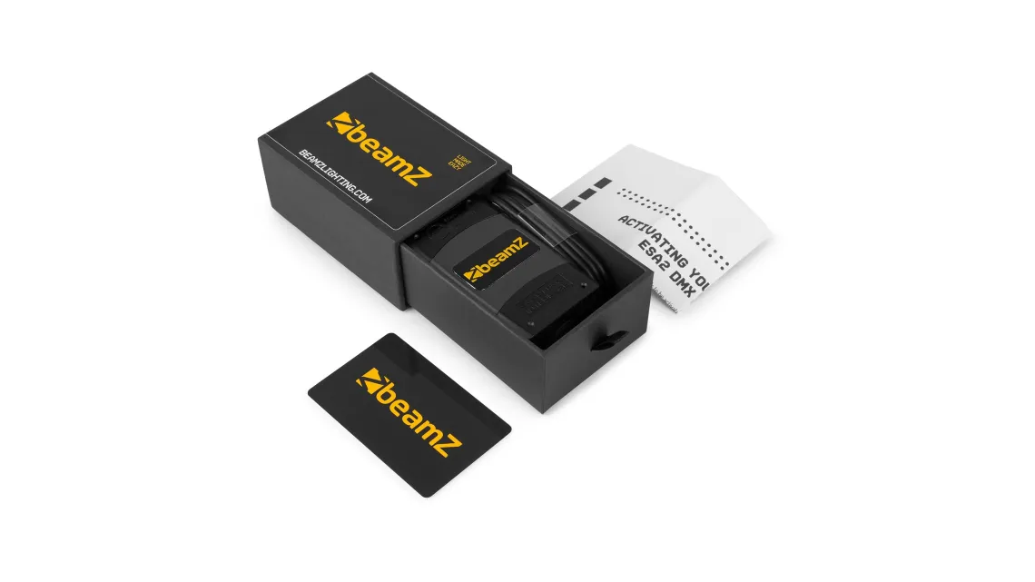 beamZ USB DMX Interface mit Light Rider/ESA2