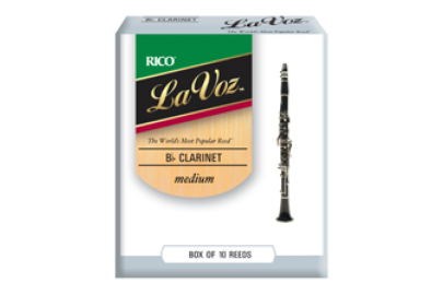 Rico La Voz Bb-Klarinette M 10er Box RCC10MD